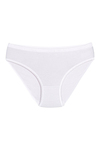 Bambu Kemerli Bikini Kadın Külot Beyaz 6'lı Paket