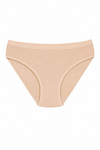 Bambu Kemerli Bikini Kadın Külot Ten 6'lı Paket
