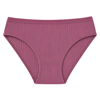 Çizgili Bambu Bikini Kadın Külot Renkli 5'li Paket