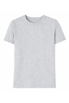 Likralı Kısa Kol Erkek T-Shirt Gri