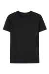 Likralı Kısa Kol Erkek T-Shirt Siyah