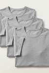 Modal Bisiklet Yaka Erkek T-Shirt Gri
