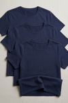 Modal Bisiklet Yaka Erkek T-Shirt Lacivert