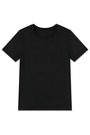 Modal Bisiklet Yaka Erkek T-Shirt Siyah