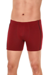 Modal Biyeli Erkek Boxer Bordo 3'lü Paket