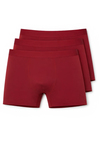 Modal Likralı Erkek Boxer Bordo 3'lü Paket