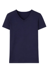 Modal V Yaka Erkek T-Shirt Lacivert