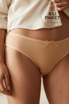 Ribana Kalpli Kadın Bikini Külot Ten %100 Pamuk 6'lı Paket