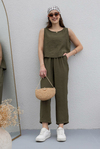 Tensel Bluz Pantolon Takım - HAKİ
