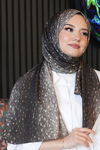 Ceylan Desen Vizon Soft Pamuk Şal