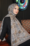 Ekose Paisley Desen Vizon Soft Pamuk Şal