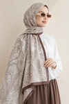 Şal Desen Vizon Soft Pamuk Şal