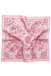 Saray Motif Desen Pudra-Ekru Soft Fular Eşarp 90x90 cm