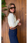 Yüksek Bel Bol Paça Jean Pantolon – Wide Leg