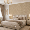 Krem Bej Minyatür Damask Motifli Duvar Kağıdı 8528-8