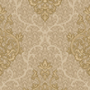 Krem Gold Klasik Sarmaşık Damask Motifli Duvar Kağıdı 8527-8