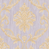 Lila Gold Klasik Damask Motifli Duvar Kağıdı 8529-6