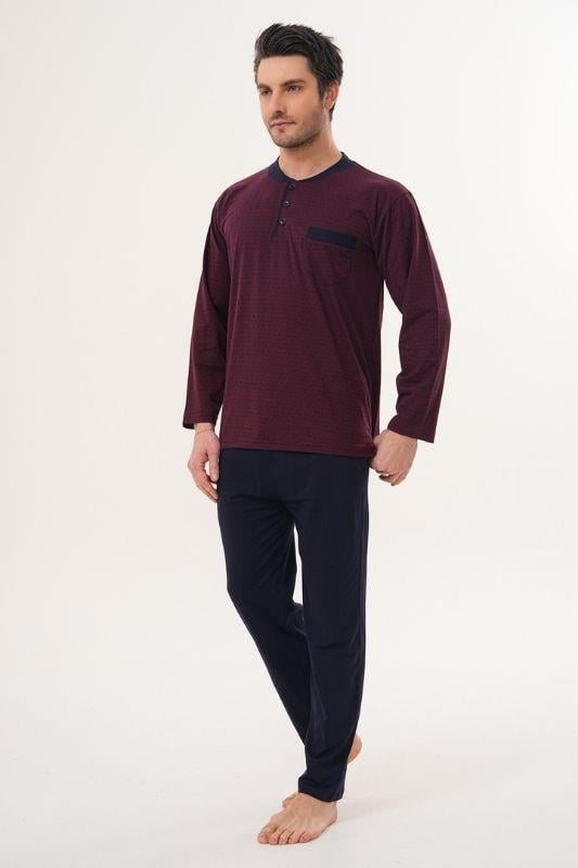 MarkalindaMarkalinda 3134 Bordo Erkek Pijama Takımı