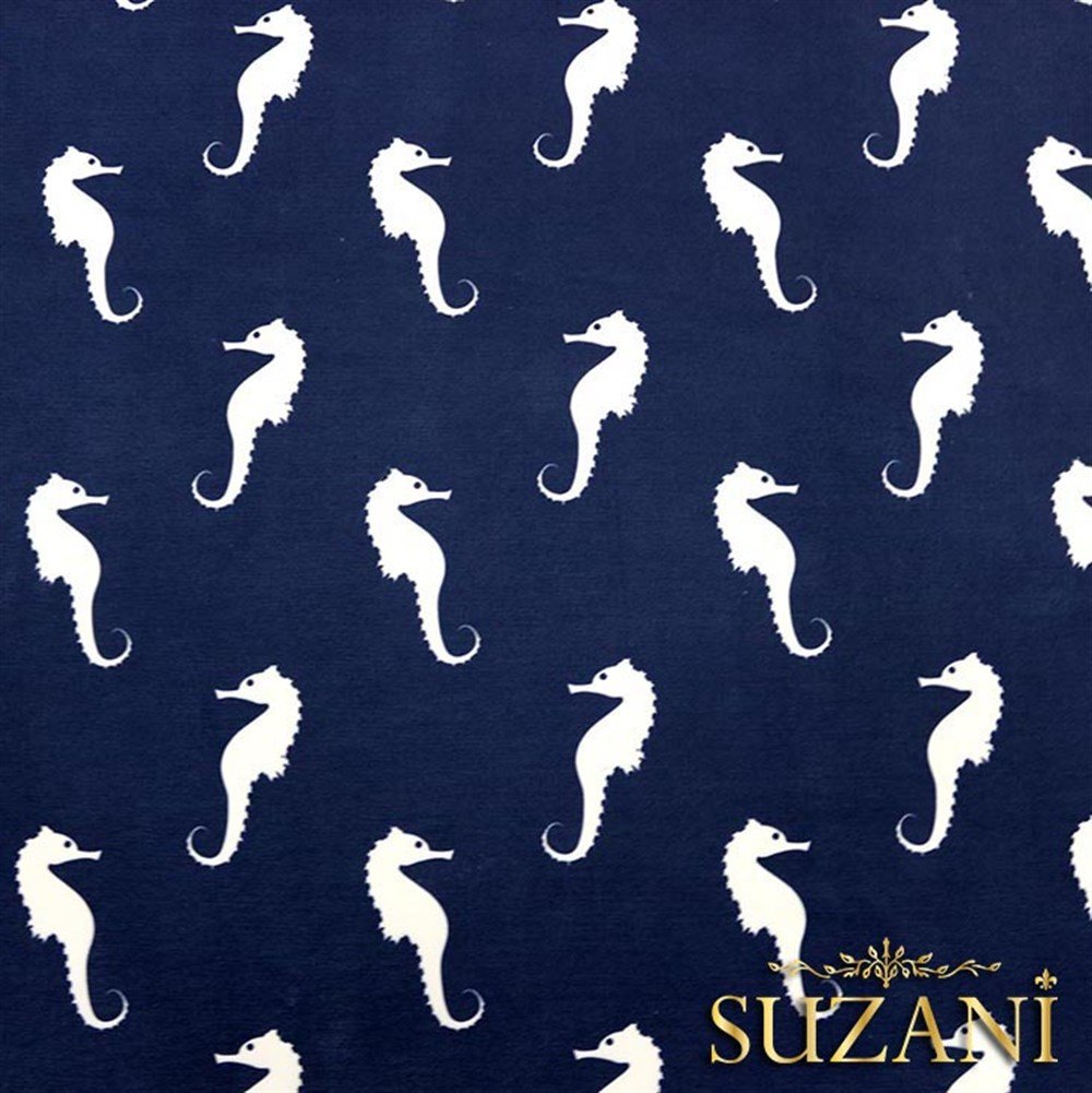 Denizatı Desenli Kumaş