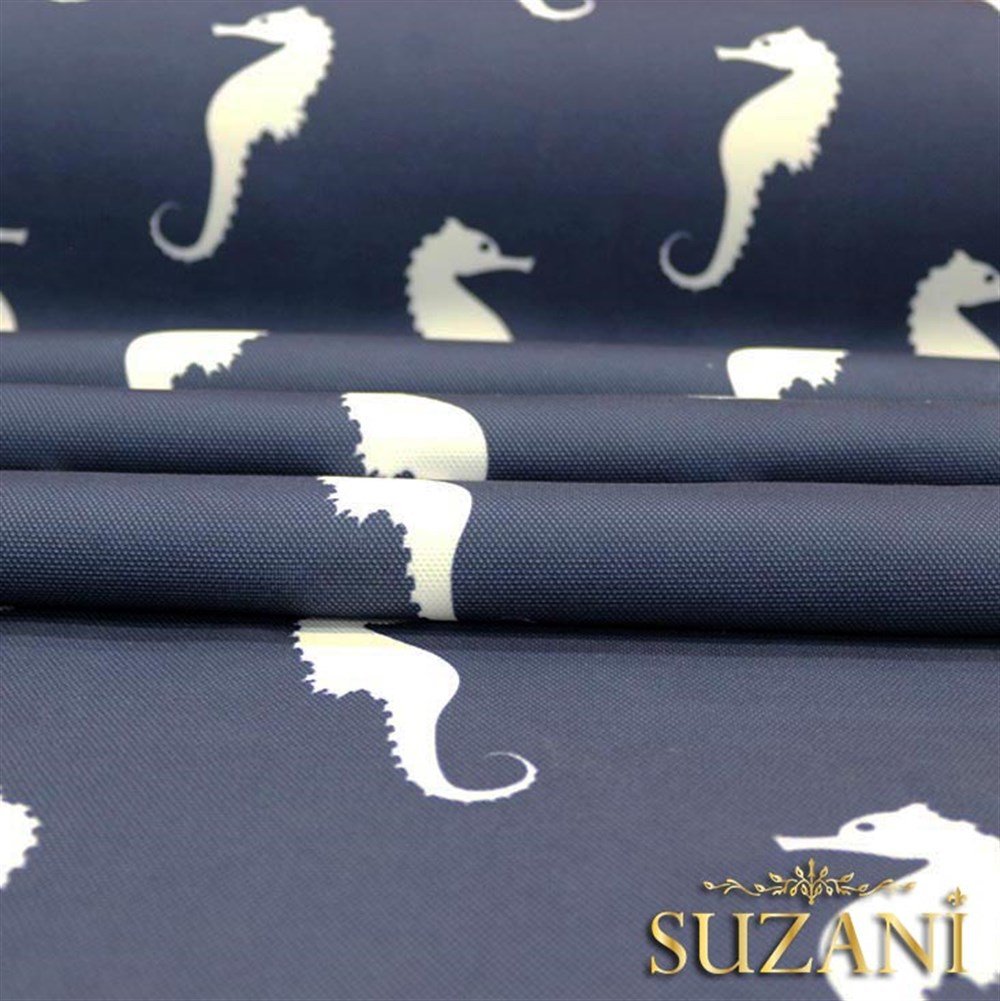 Denizatı Desenli Kumaş