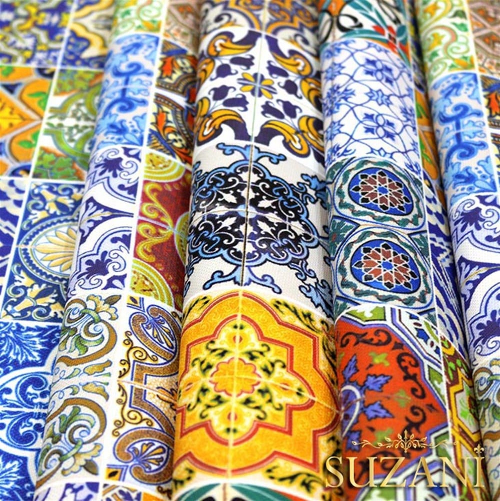 Fayans - 01 Desenli Kumaş