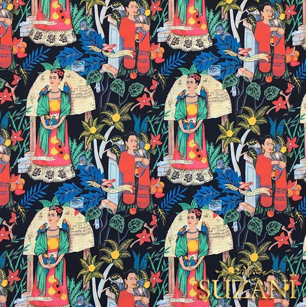 Frida-3 Desenli Kumaş