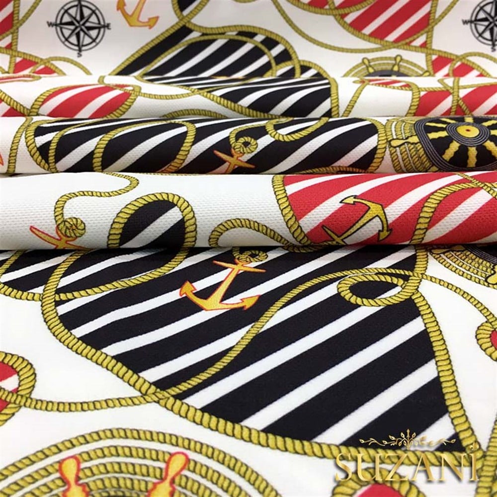 Marin Desenli Kumaş