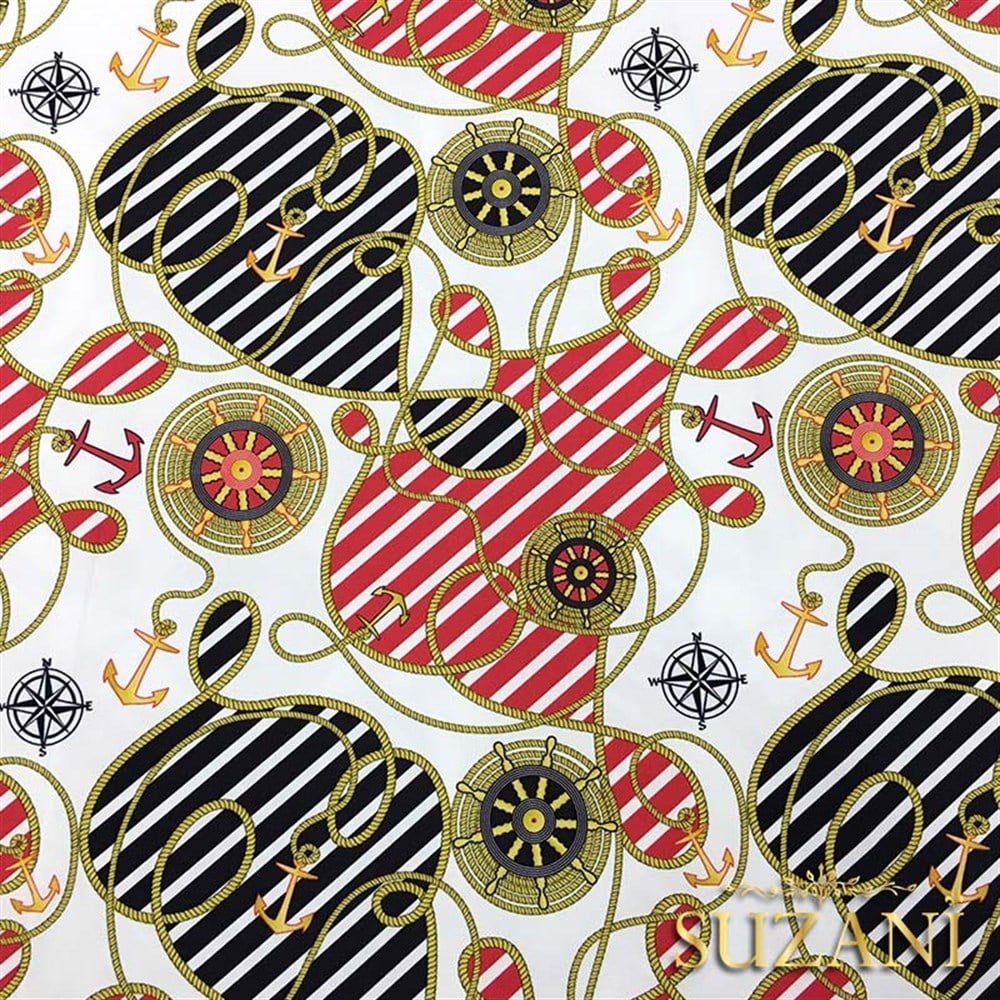 Marin Desenli Kumaş