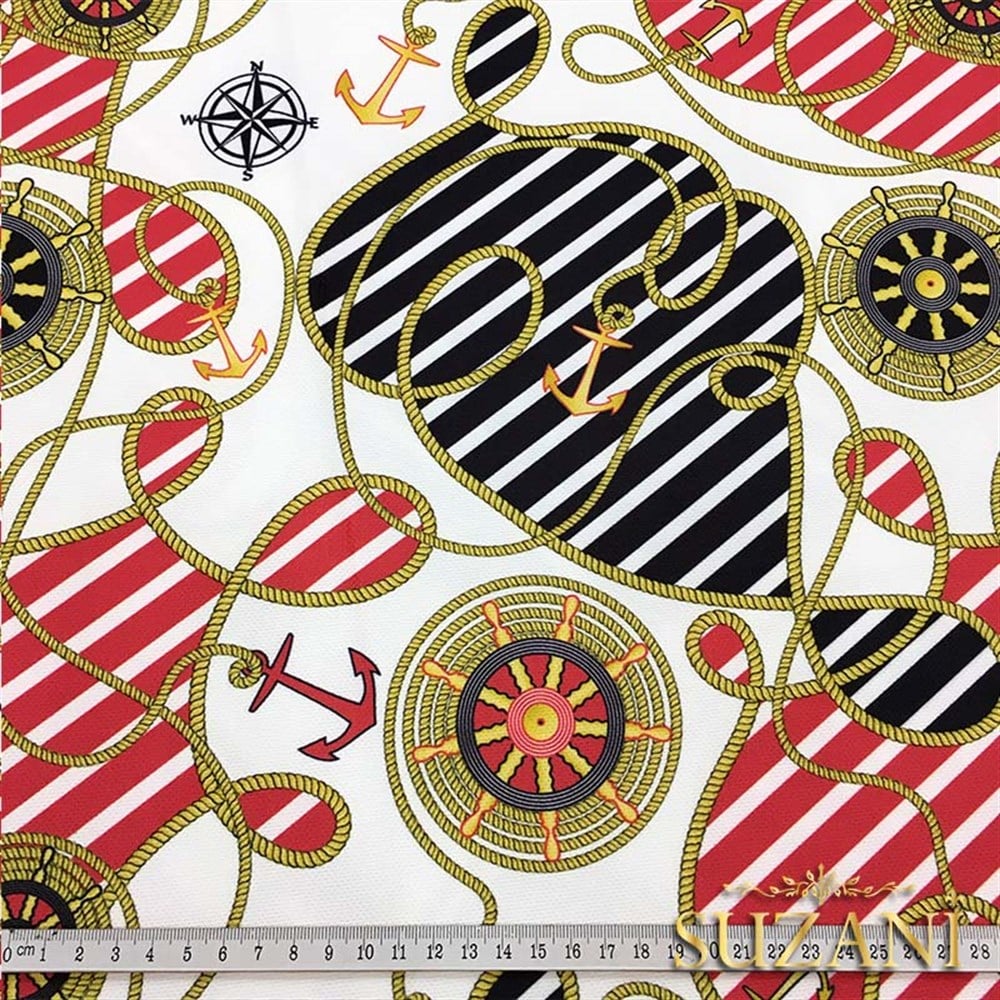 Marin Desenli Kumaş