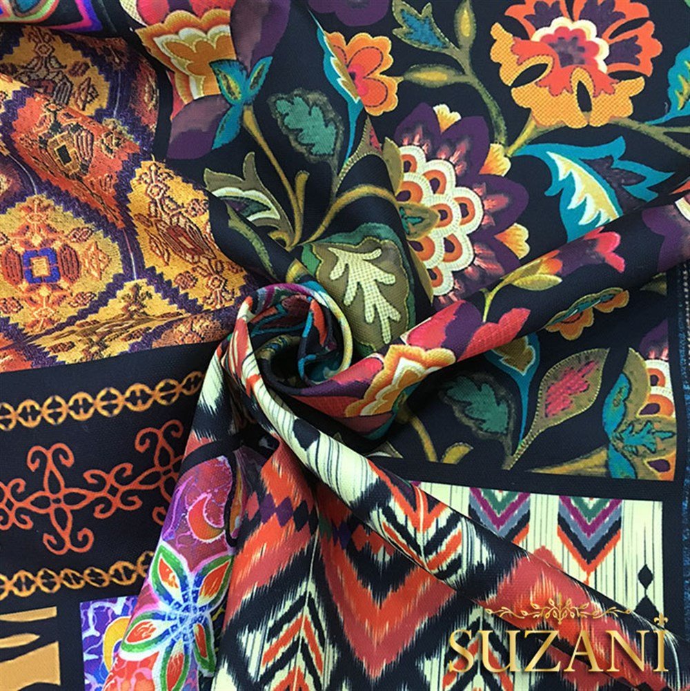 Patchwork Tek Rapor Desenli Kumaş