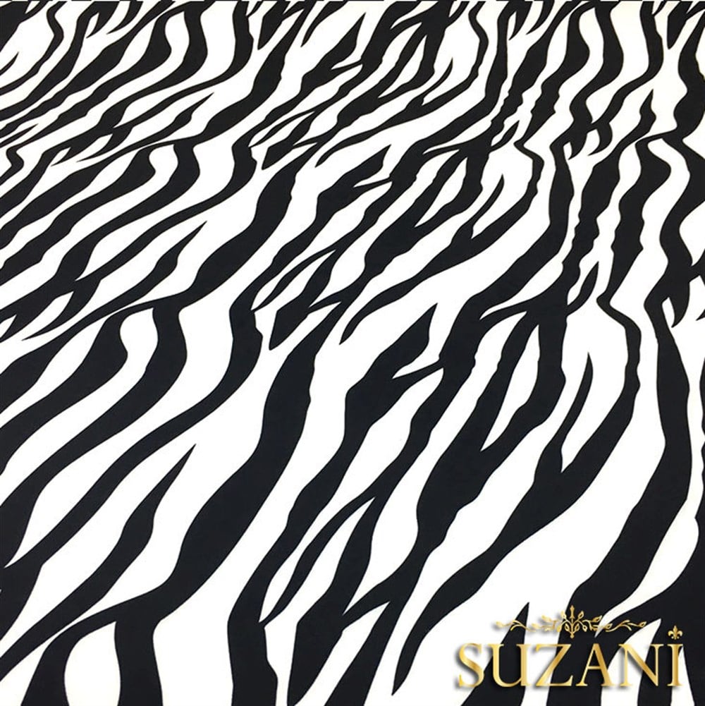 Zebra Desenli Kumaş