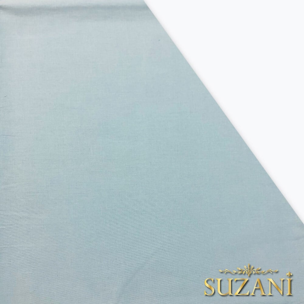 Buz Mavi Poplin Kumaş