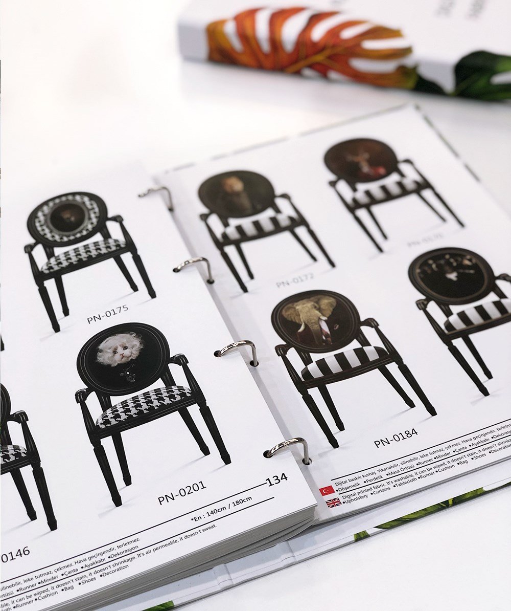 Dijital Baskılı Kumaş Kataloğu