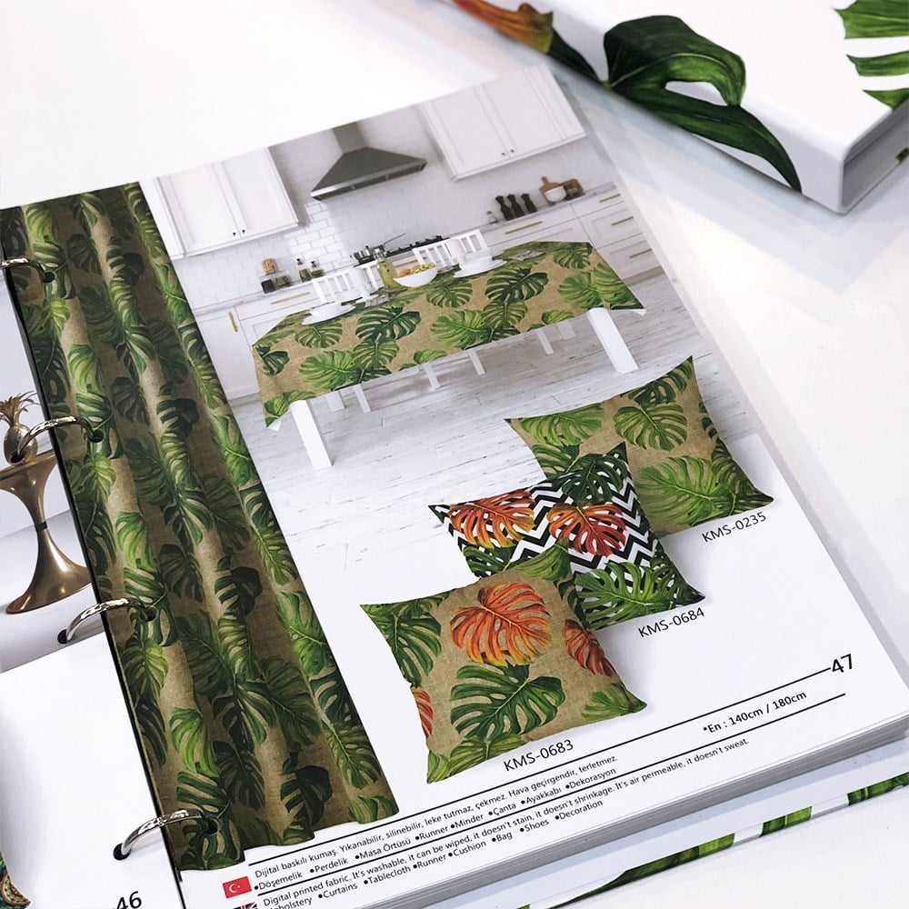 Dijital Baskılı Kumaş Kataloğu