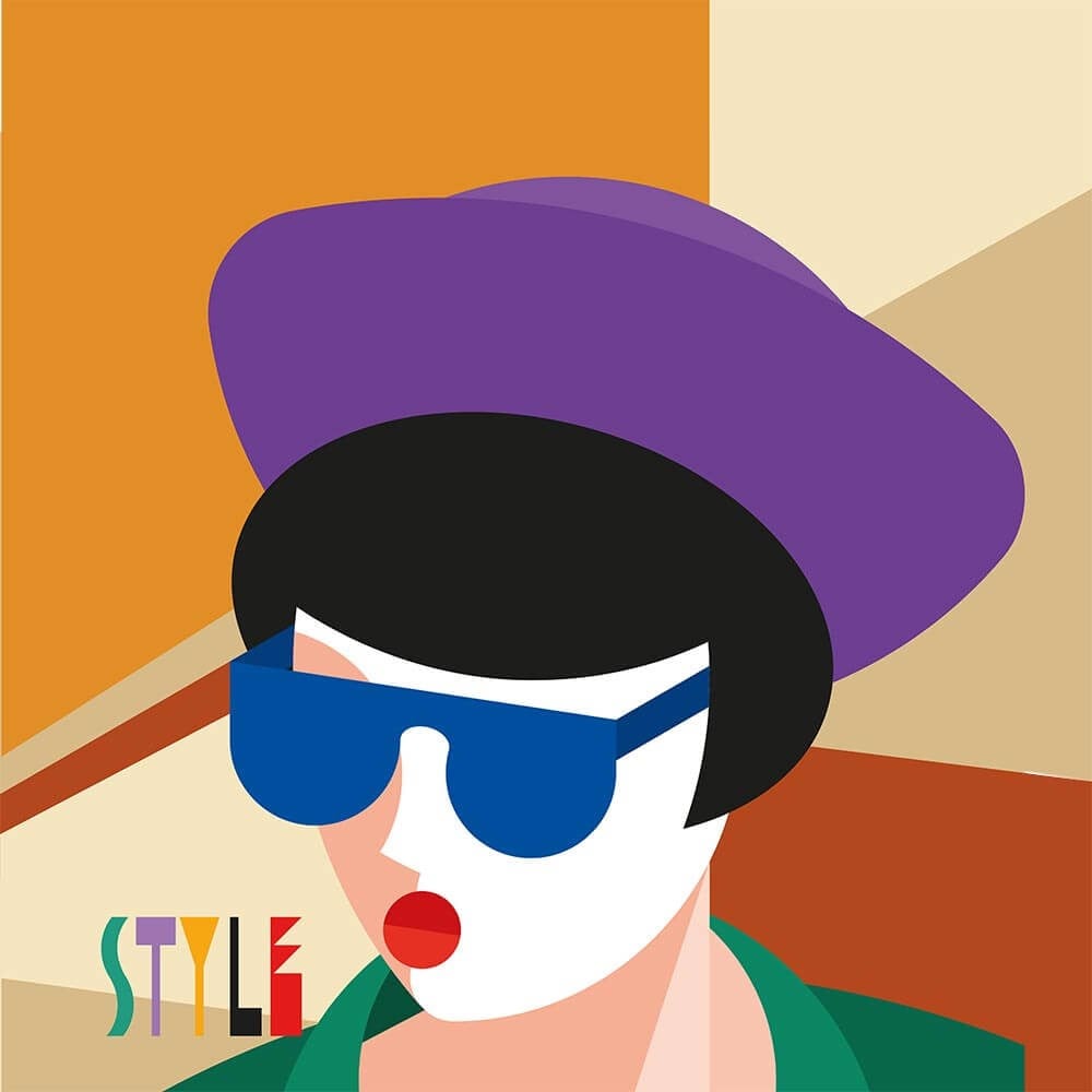 Karnaval 1- 45x45cm Pano Baskılı Kumaş