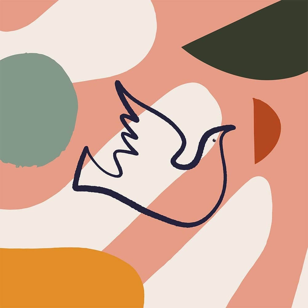 Karnaval 5- 45x45cm Pano Baskılı Kumaş