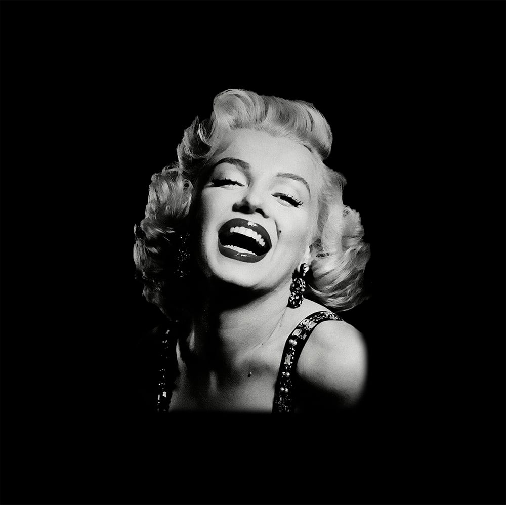 Marilyn Monroe 45x45cm Pano Baskılı Kumaş