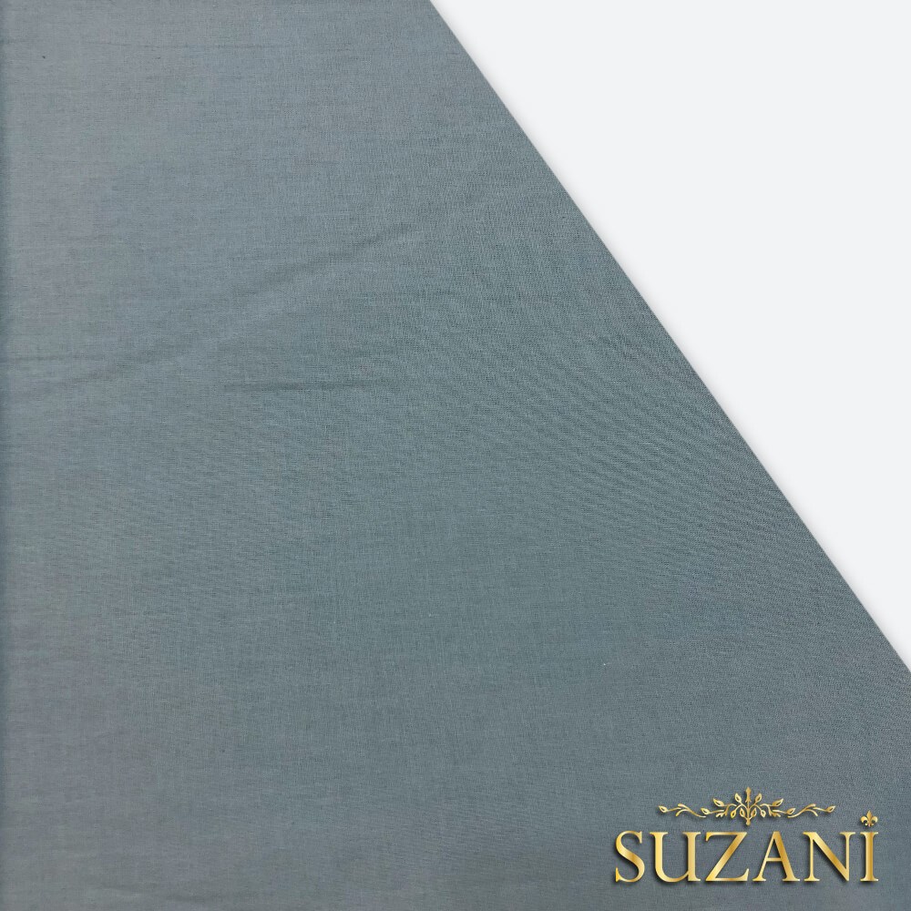 Mavi Gri Poplin Kumaş