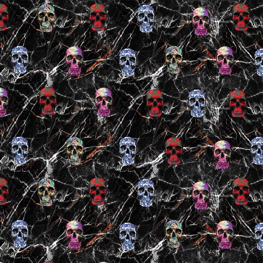 Mermer Kurukafa Desenli Kumaş