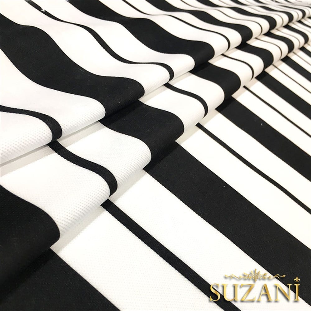 Piyano Çizgili Kumaş