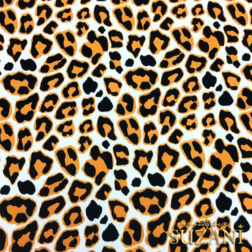 Spor Leopar Desenli Kumaş