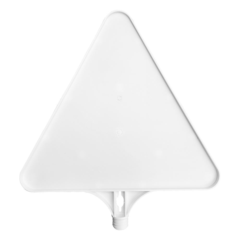 20 Adet Üçgen Boş Levha 39 cm