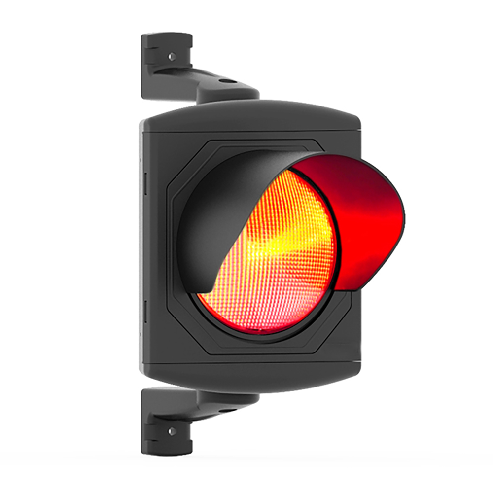 200 mm Single LED Traffic Light – Red / Green / Yellow Options Model: 1MT20L