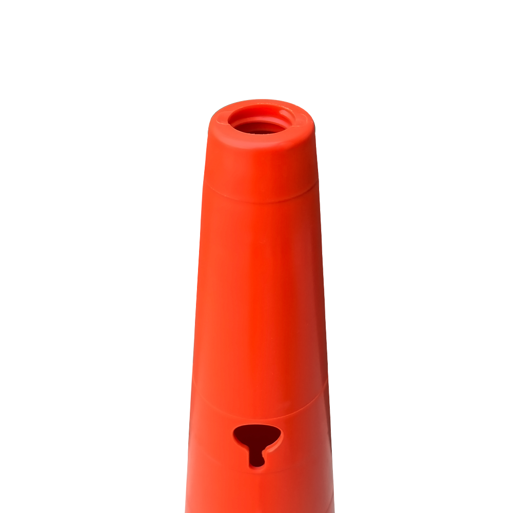 Ağırlıklı PVC Trafik Konisi 90 cm (Reflektifsiz)