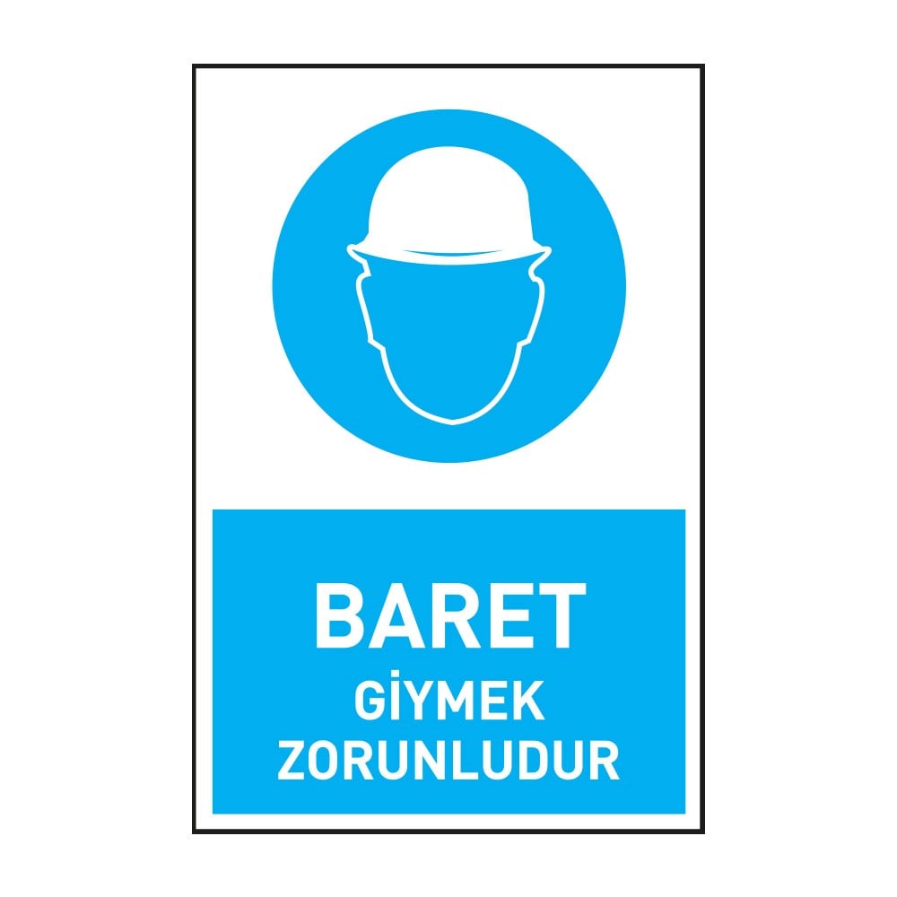 Baret Giymek ZorunludurKafa Koruma - Baret