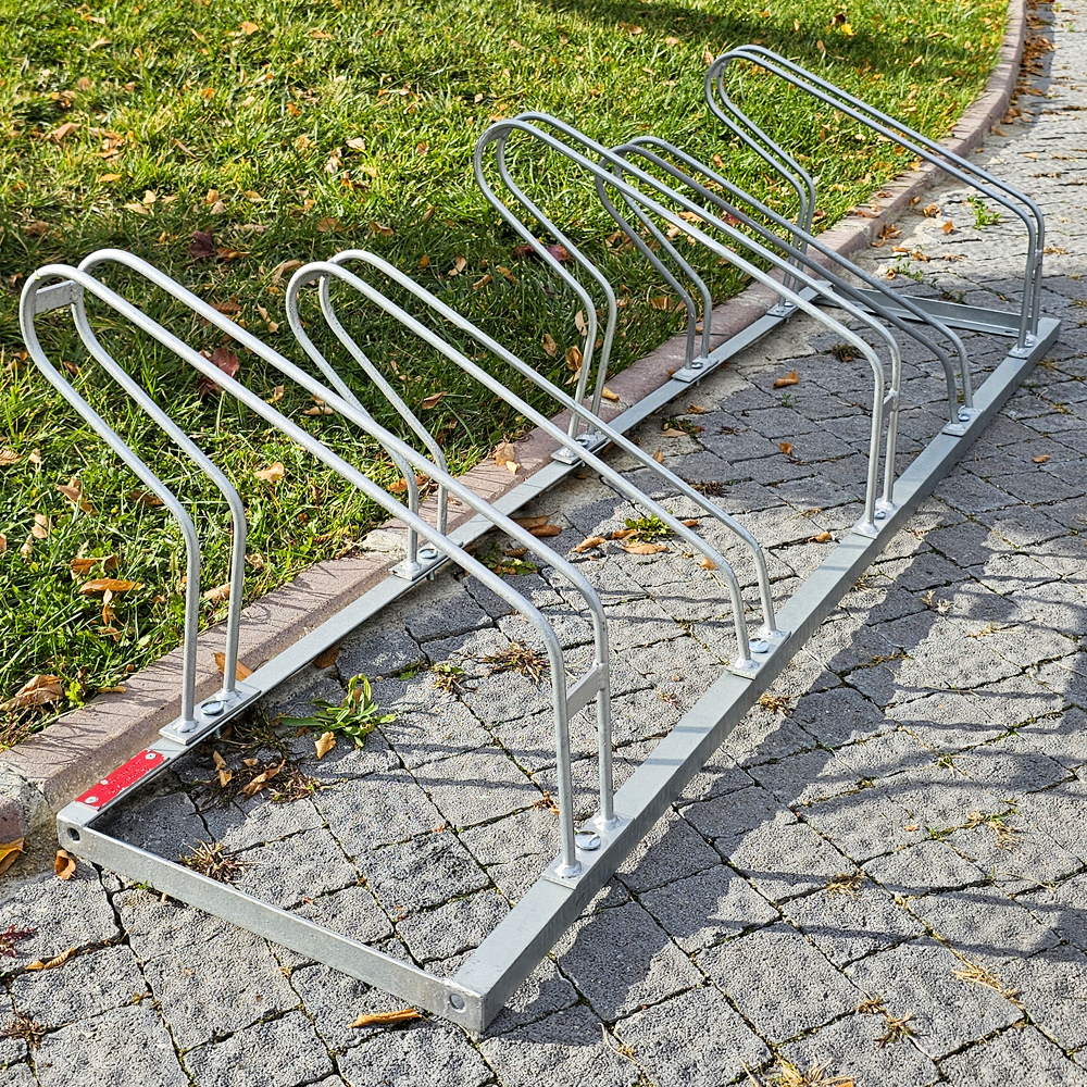 Bisiklet Park Yeri Beşli Galvaniz EKO, Park Demiri 175 x 40 cm