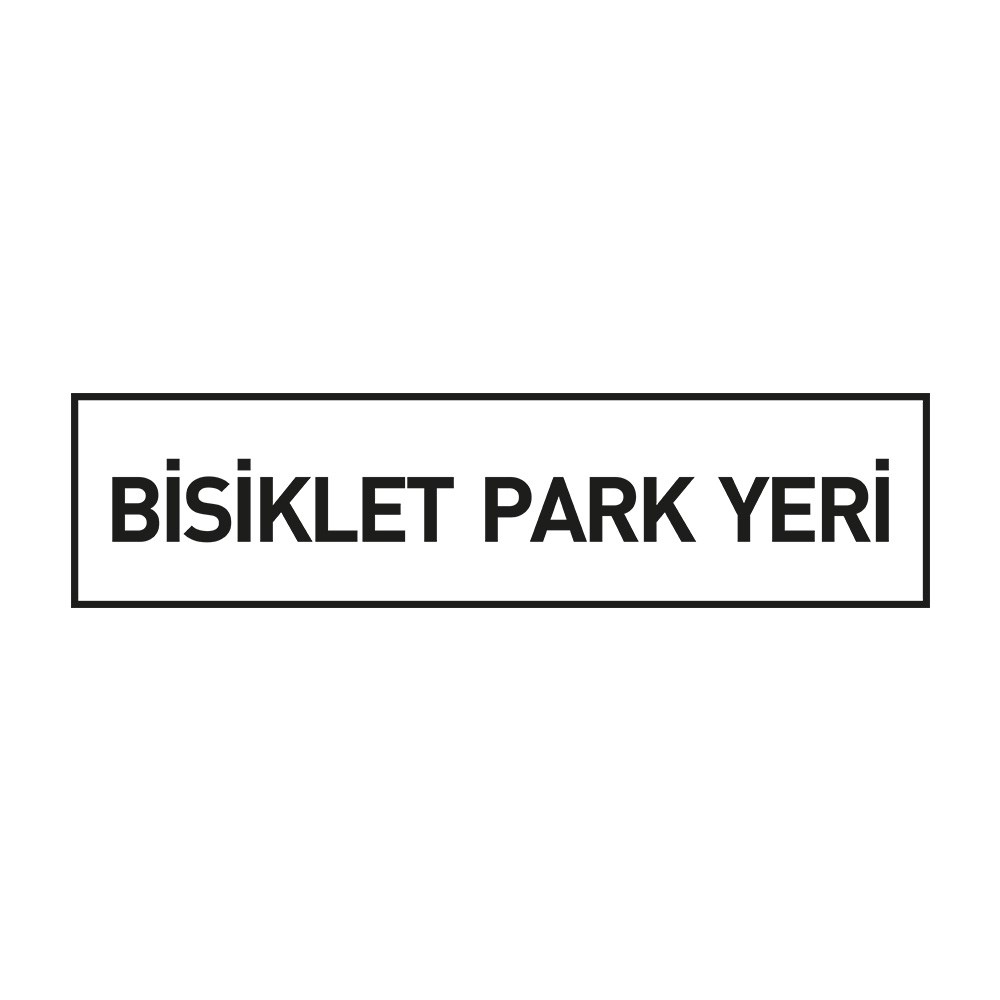 Bisiklet Park Yeri Levhası