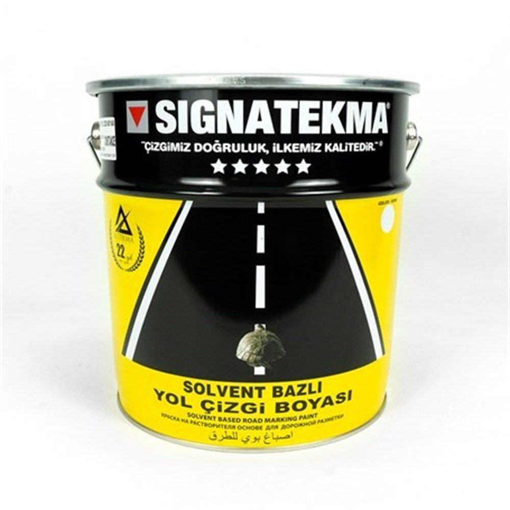 Constance MMA Esaslı Akrilik Yol Çizgi Boyası, Şerit Boyası 25 kg Yeşil