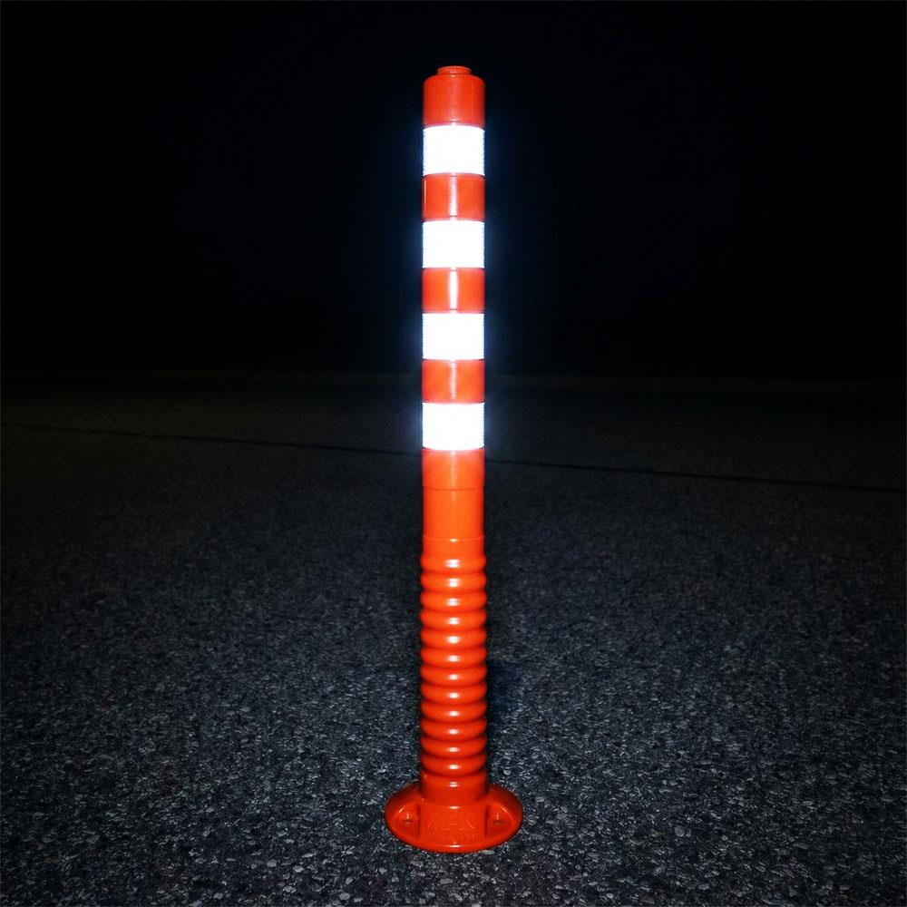 Delinatör 100 x 8 cm (TPU), Esnek Trafik Bariyeri