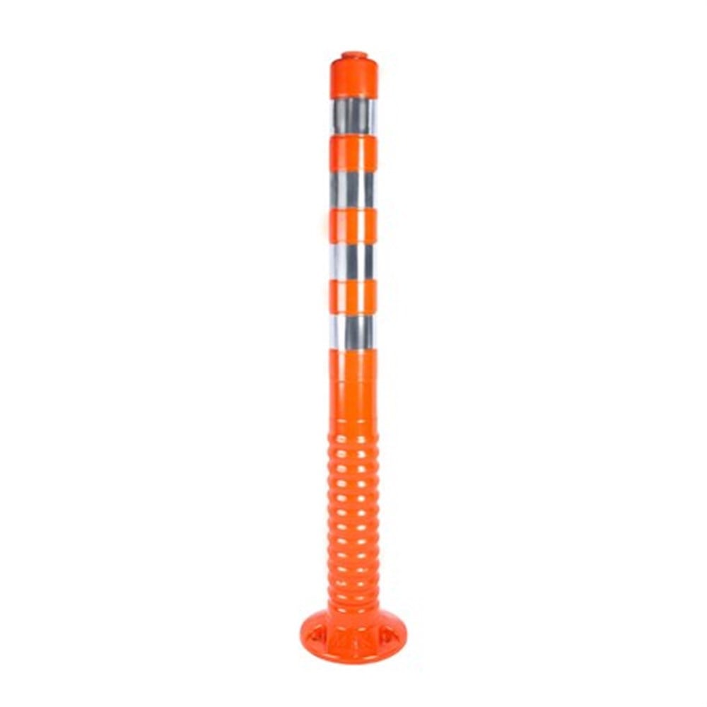 Delinatör 100 x 8 cm (TPU) 5 Adet, Esnek Trafik Bariyeri
